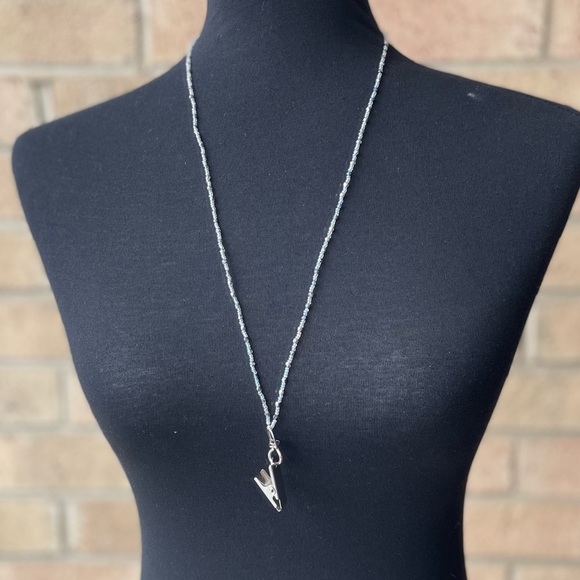 Handmade seed bead lanyard 28” - Picture 3 of 3